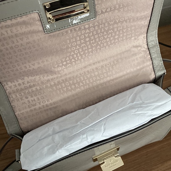 Kate Spade Croc-embossed Doris Satchel - Picture 9 of 9